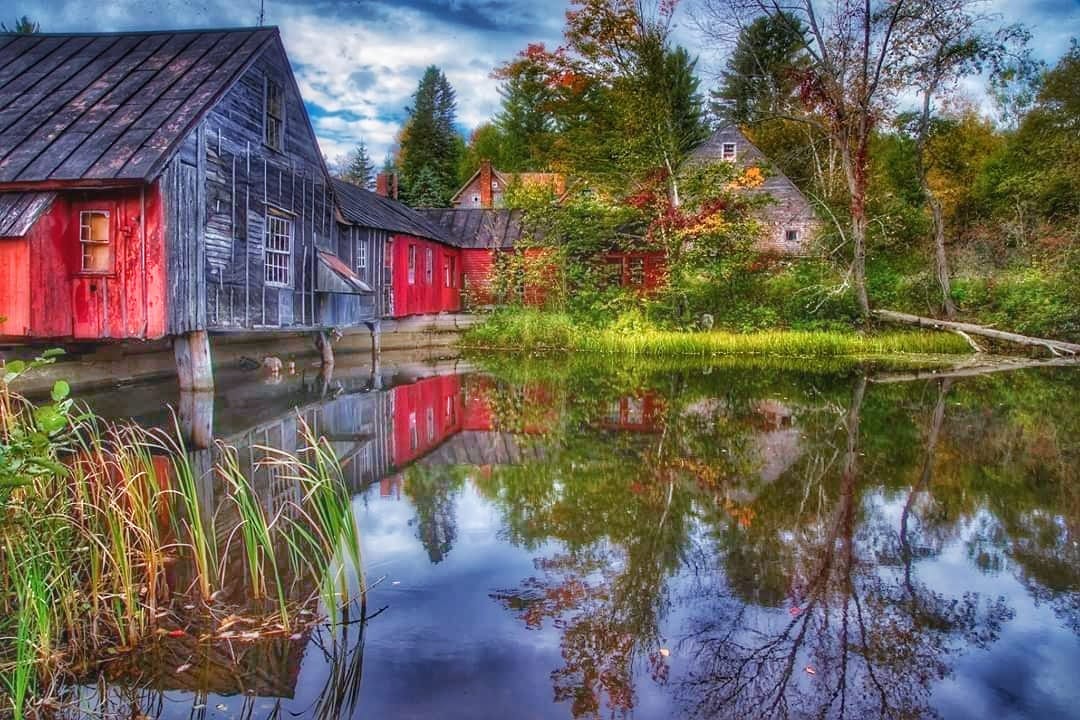 Reflexion der Herbst