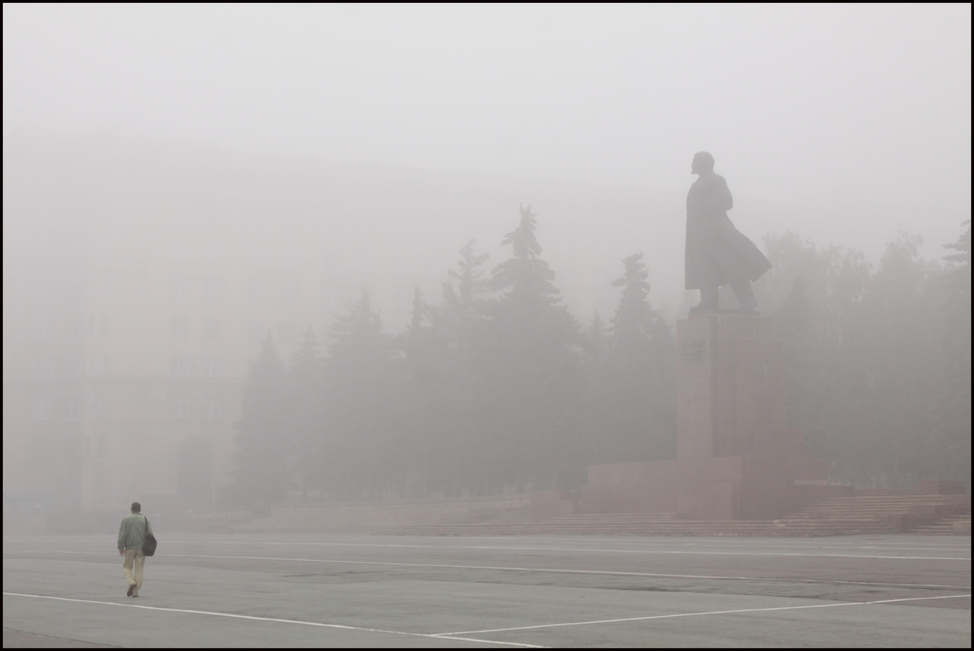 Morgen in der Großstadt