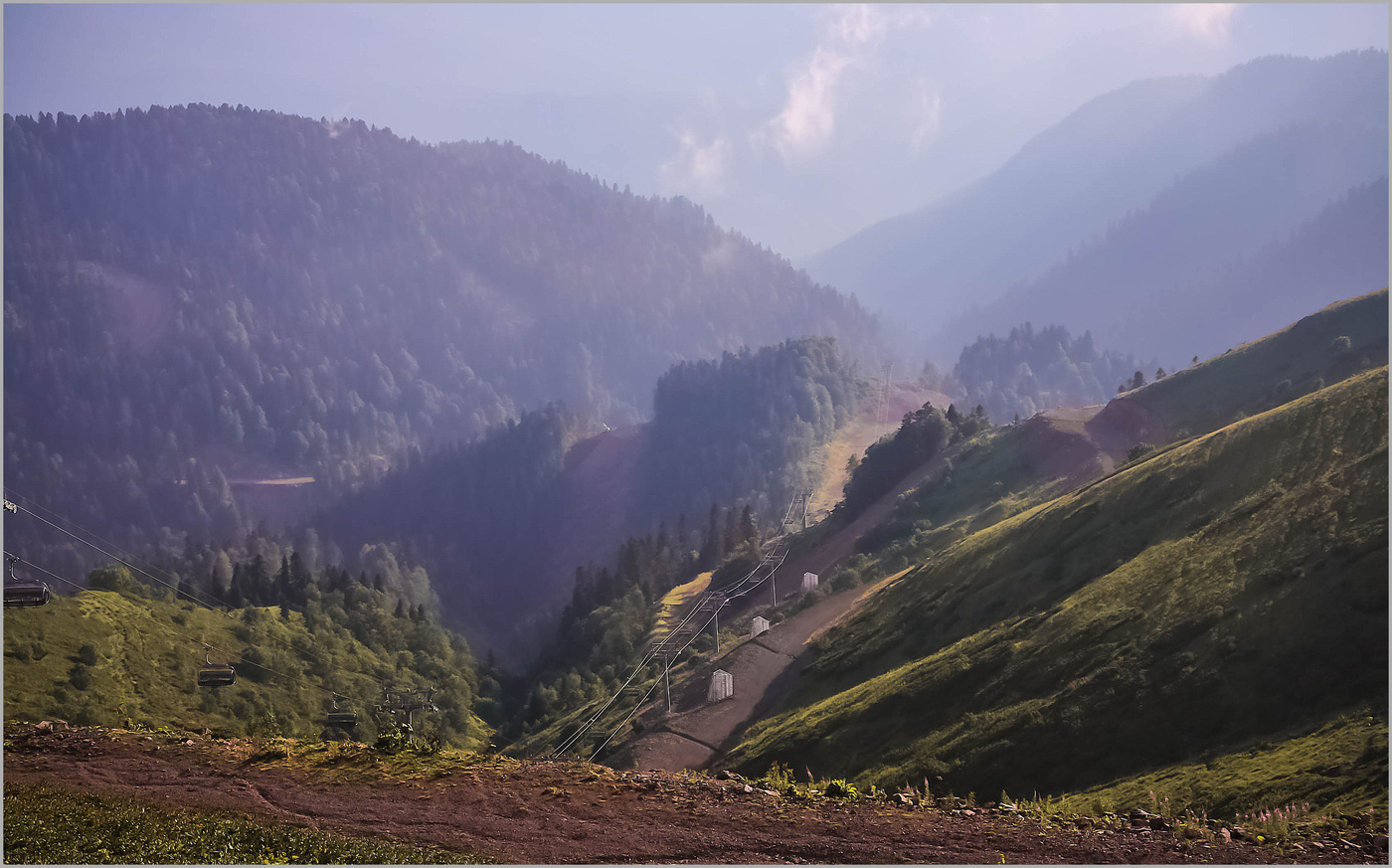 Morgen in den Bergen