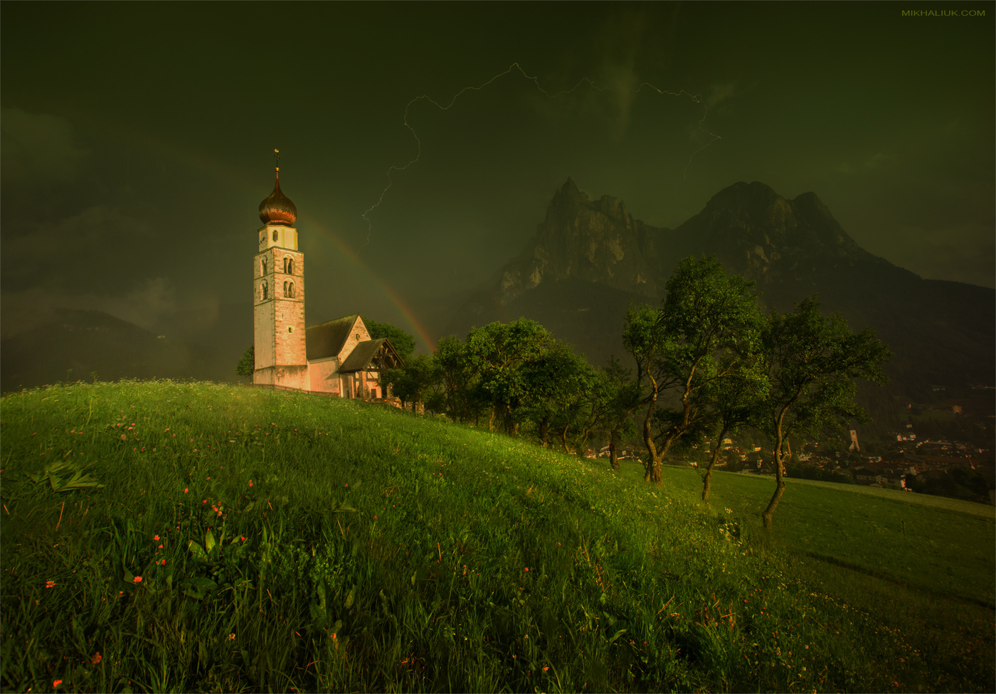 Dolomites and Lightning