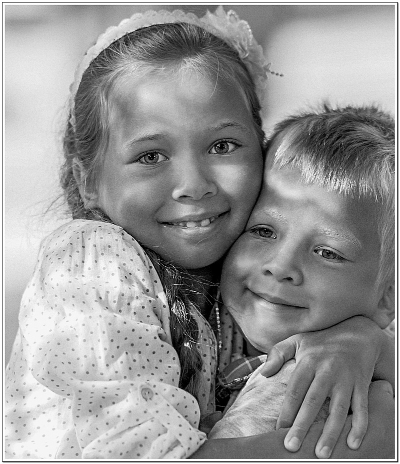 Glückliche Kindheit