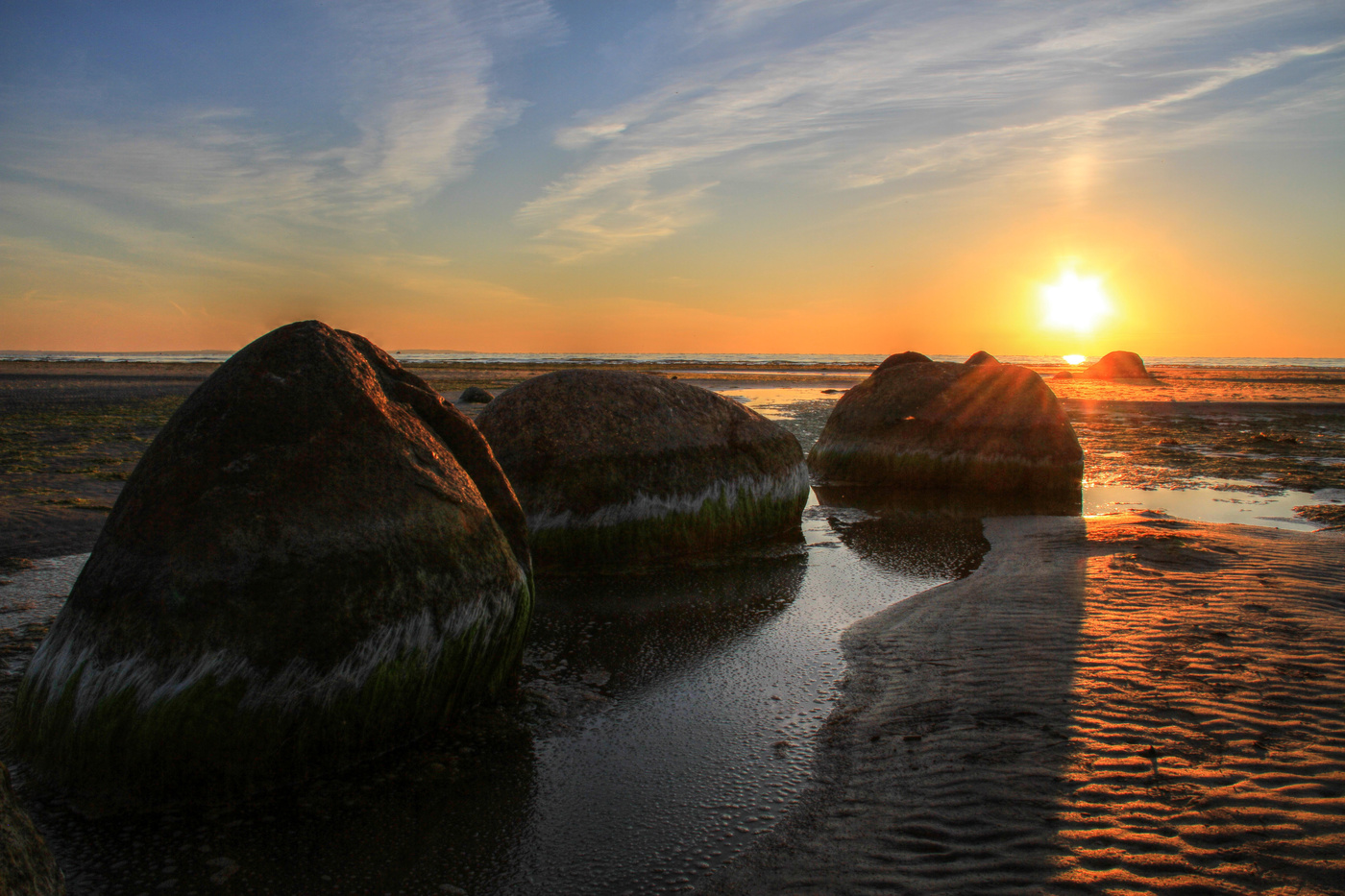 Magischer Sonnenuntergang