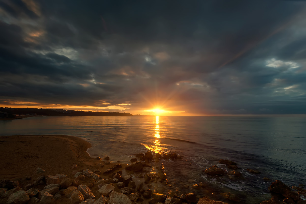 Abendstimmung am Meer