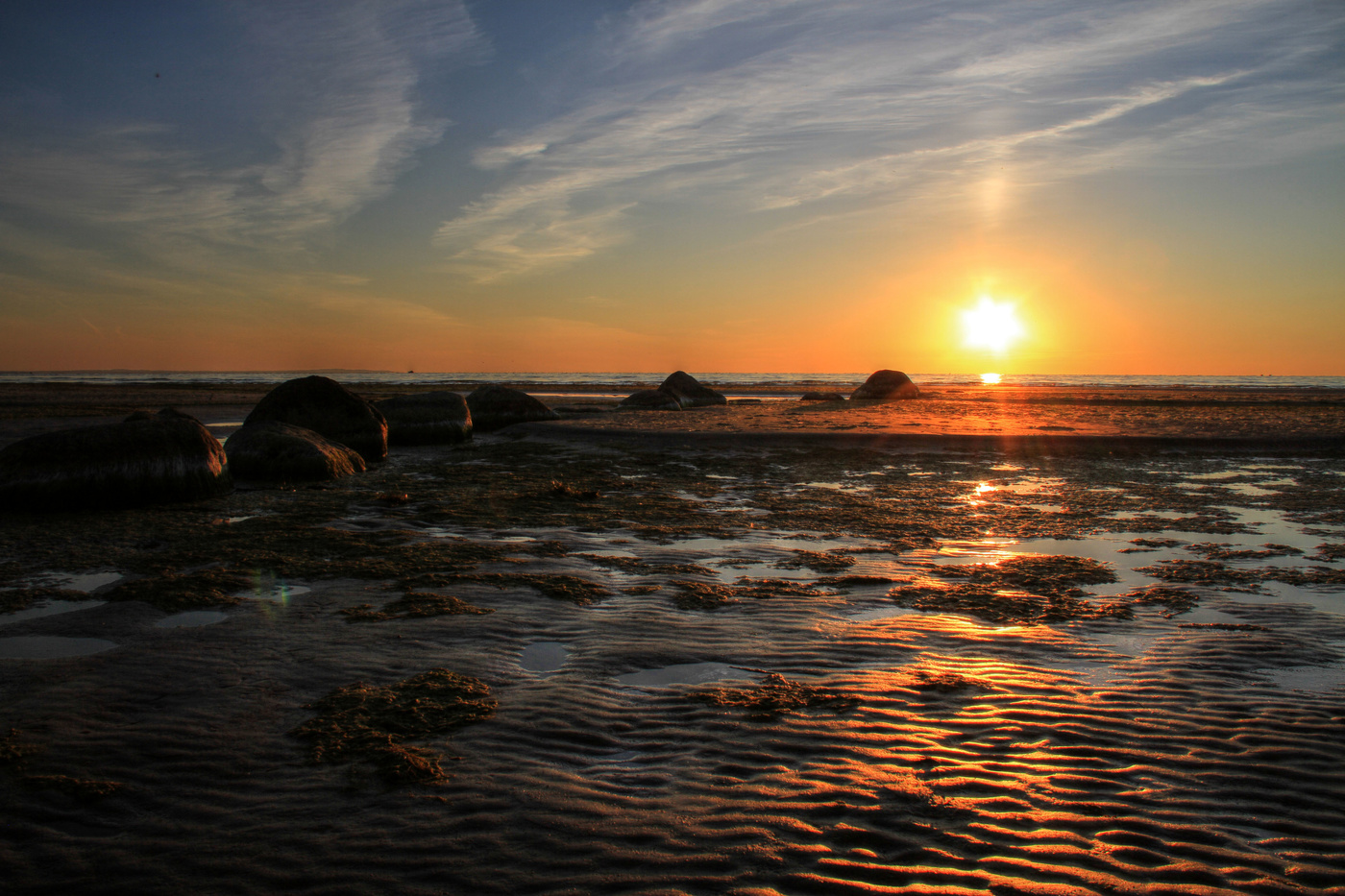 Magischer Sonnenuntergang