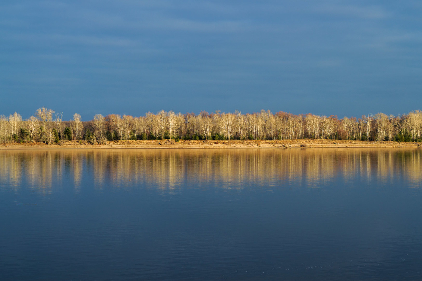 Zu Beginn des Winters.