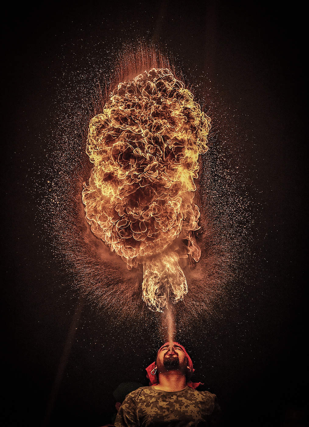 firebreather portrait XX