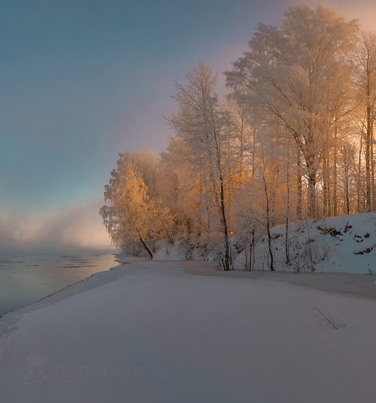 frostigen Morgengrauen