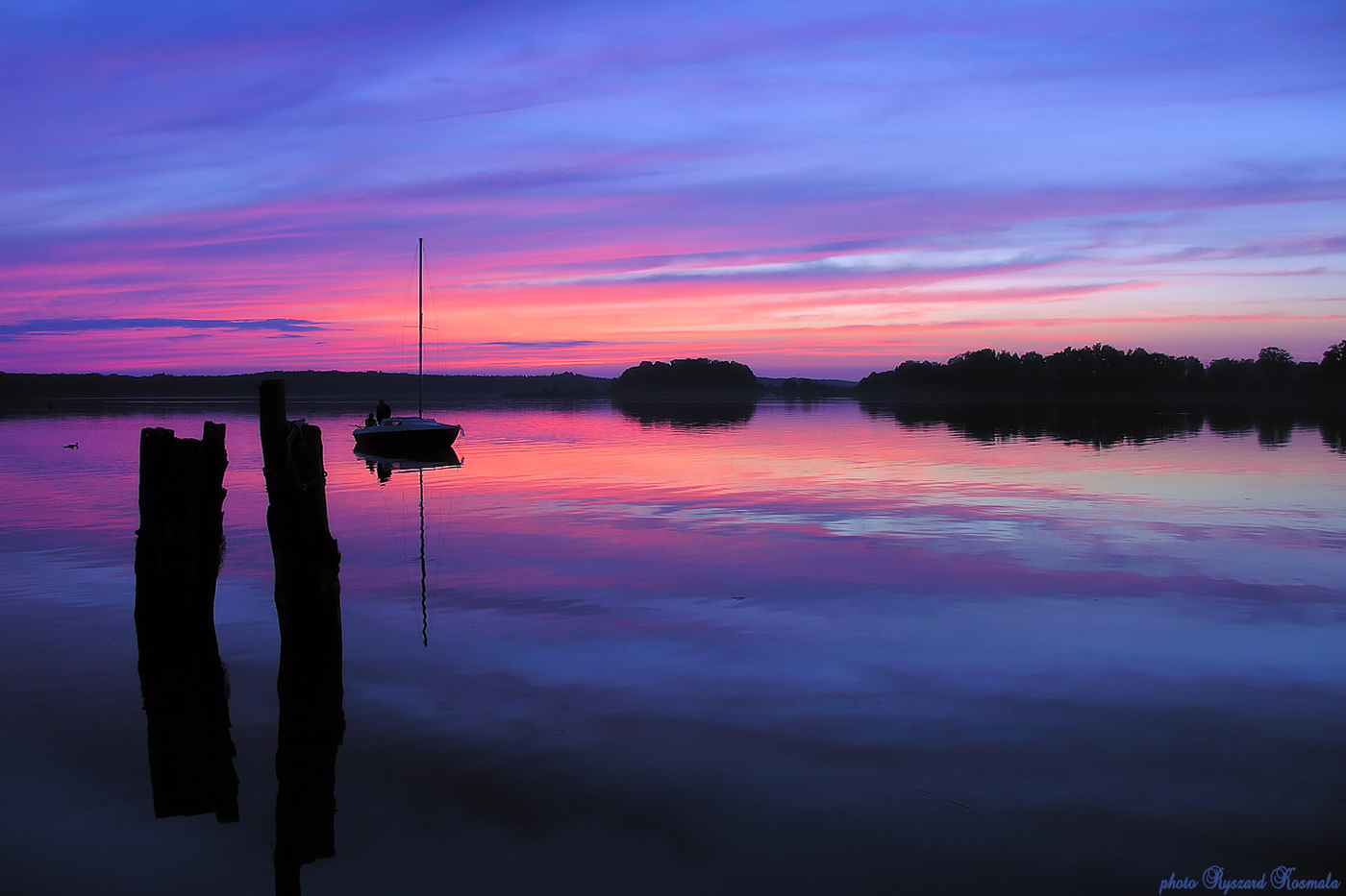Leisurely returning to the harbour