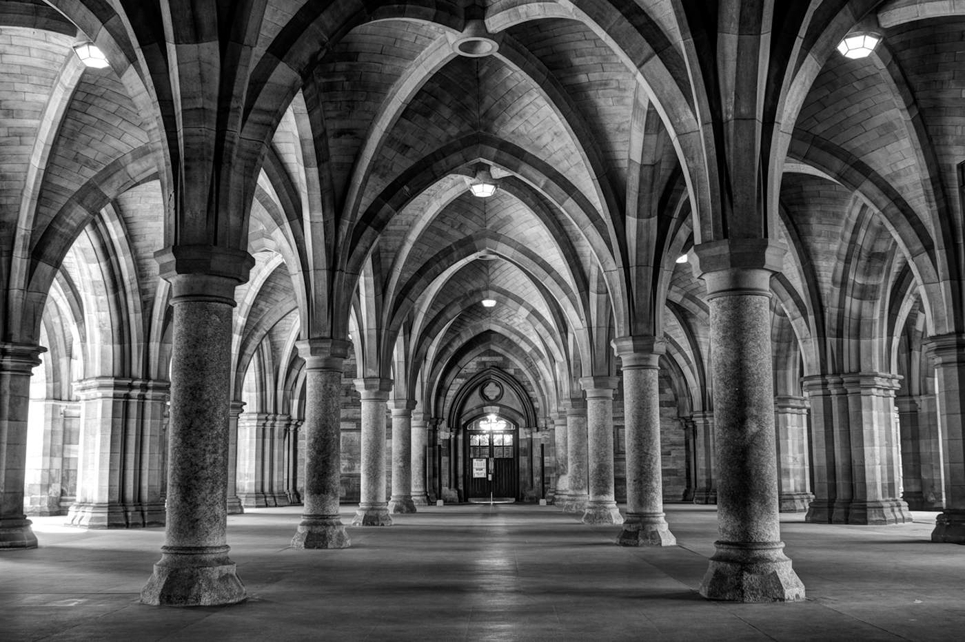 Glasgow Uni Cloisters