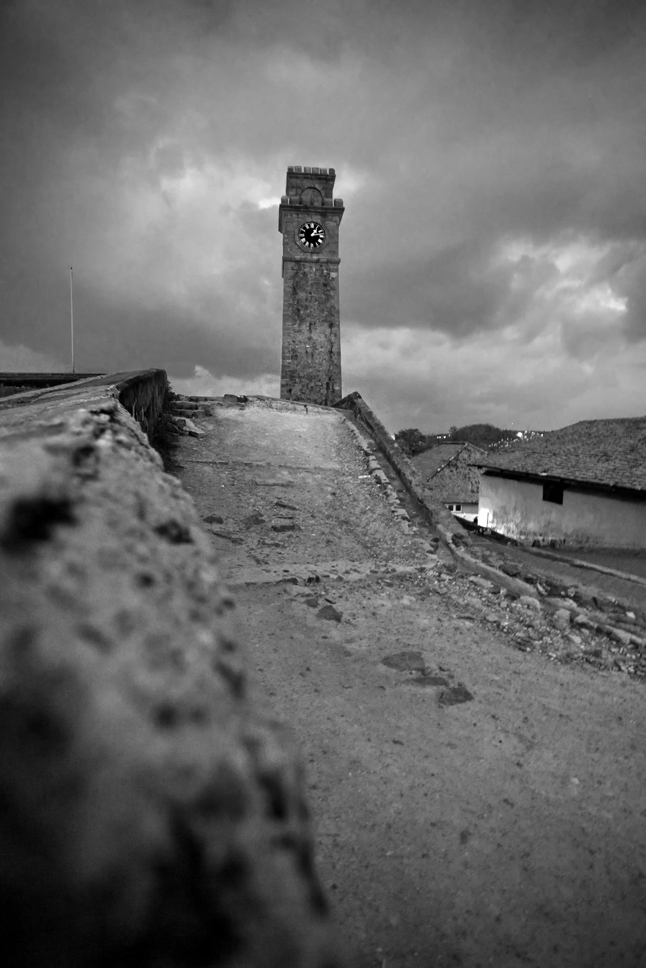 Kampf gegen die Uhr auf dem alten Turm