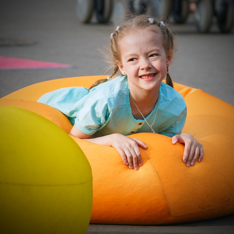 Glückliche Kindheit