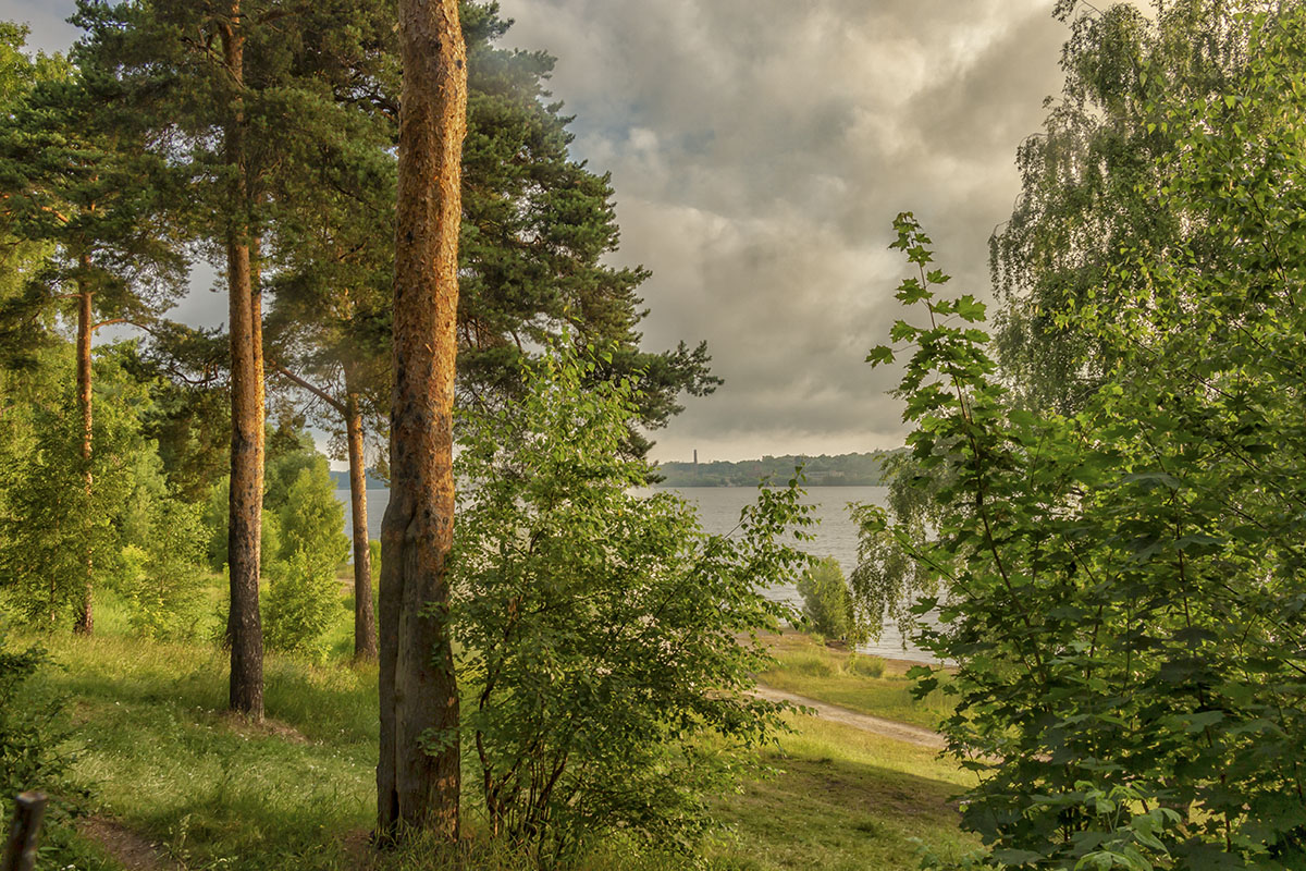 Morgen auf der Wolga