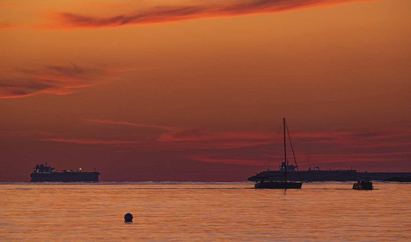 Sunset in Gelendzhik