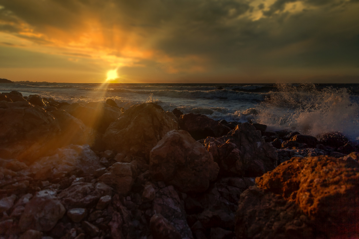 Abendstimmung am Meer