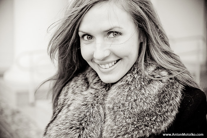 Mit einem Funkeln in seinen Augen ...