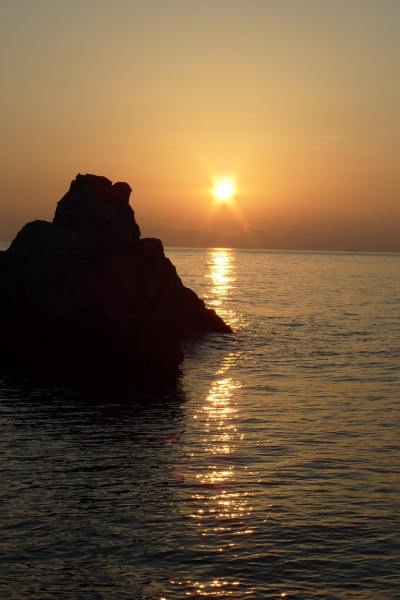 ... und mein Herz in den warmen Süden aus rostfreiem sonnte