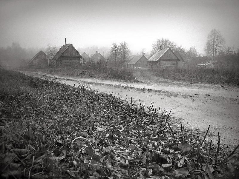 Morgen im Dorf (allzu)