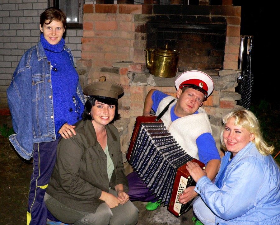 Der erste Mann auf dem Bauernhof