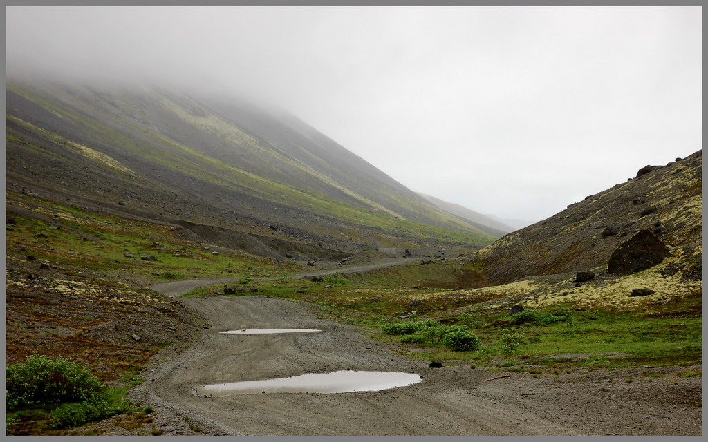 Am Hibinah neblig ...