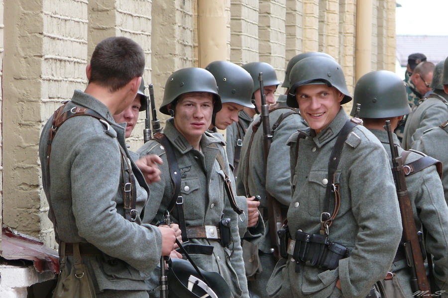 Deutschen in der Stadt