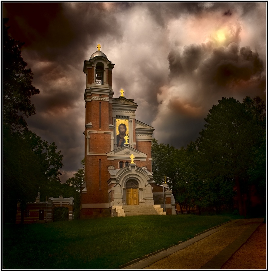 mit einem Geheul der Himmel aufgetan ...