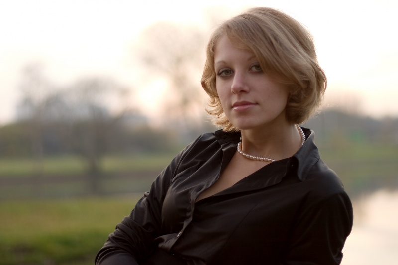 im Licht des Sonnenuntergangs