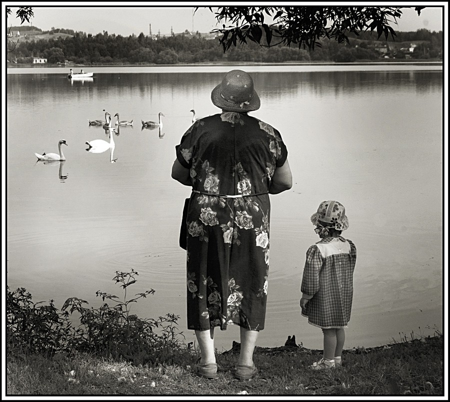 Durch Großmutter in Sebej (repost)