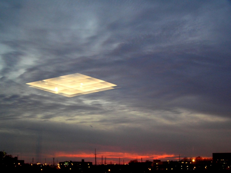 UFOs am Himmel von Atlanta