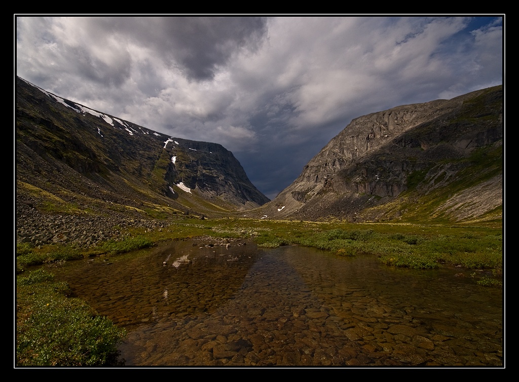 Der Sturm Tor Umbozerskogo Pass ...