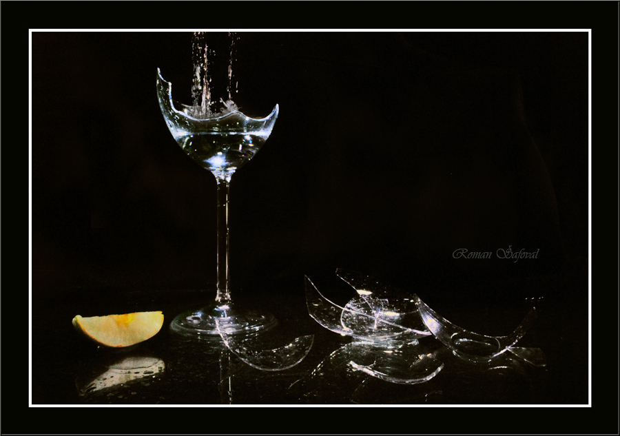 Recht gebrochen zhist odnago Glas ...