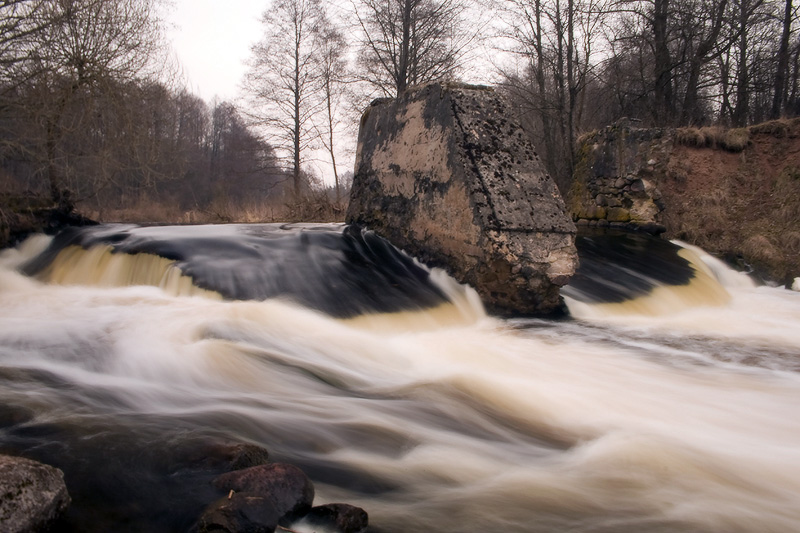 Das Wasser höhlt den Stein ..