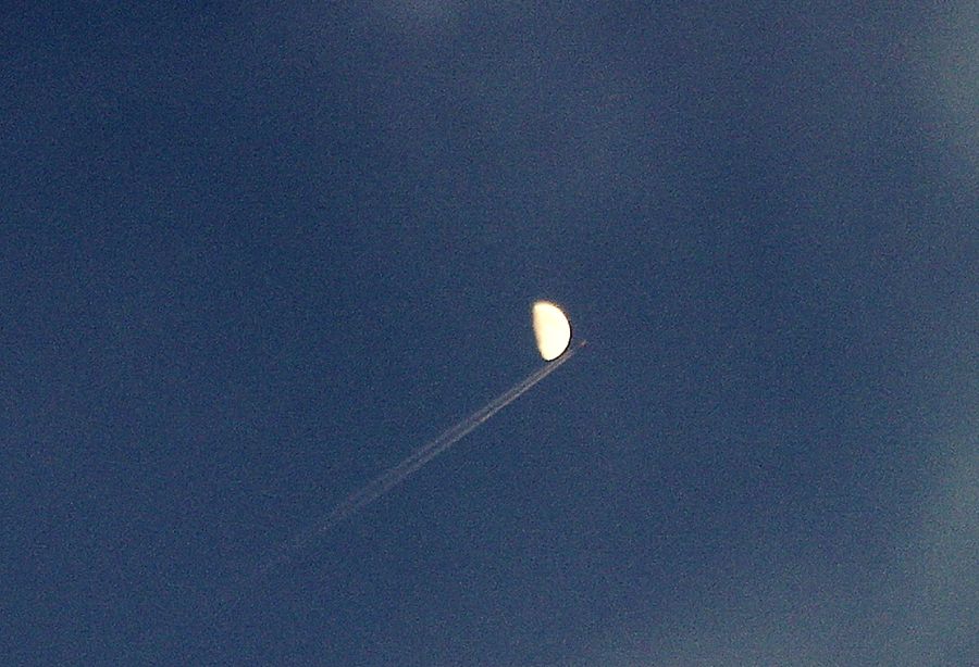 Paletten auf dem Mond