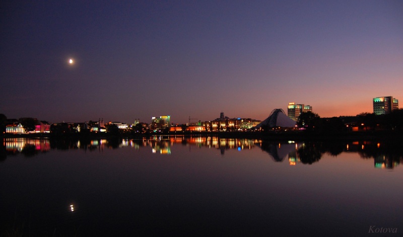 Klingt ein Abend von Minsk