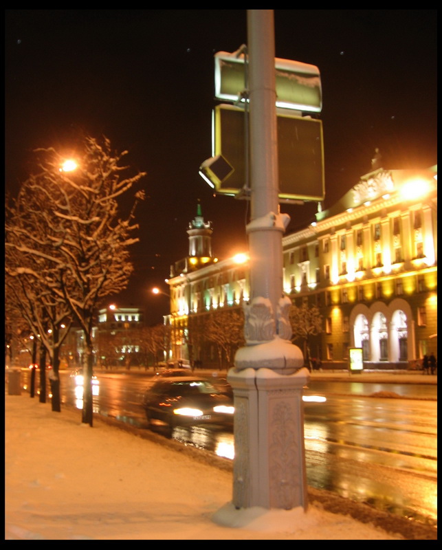 rutschig Straßen ...