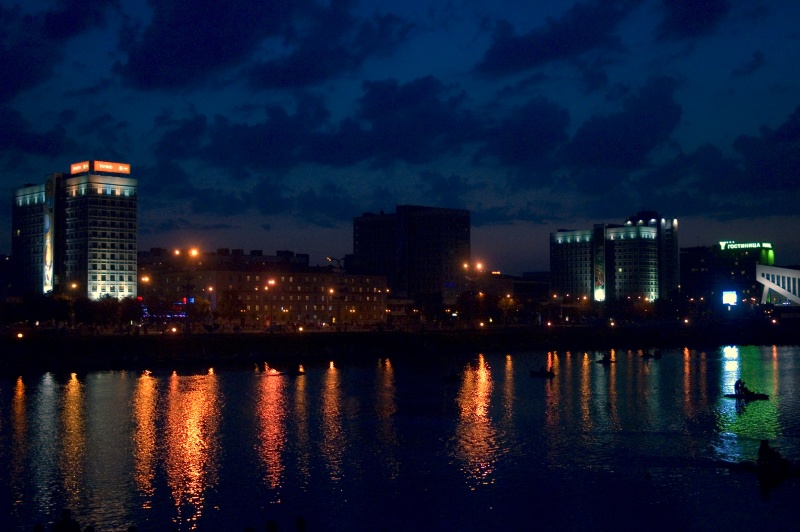 Nachtleben in der Stadt