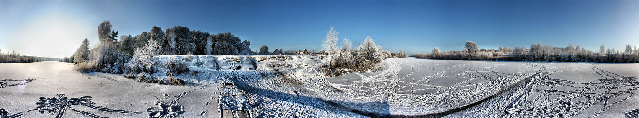 Der Strenge Winter Über DEM wilden Fluss