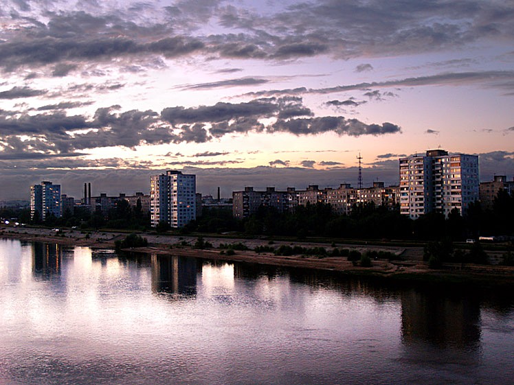 Rechten Ufer des Irtysch