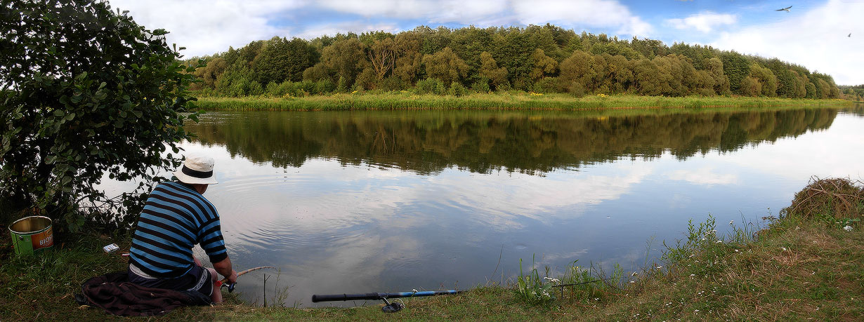 An der Biegung des Flusses
