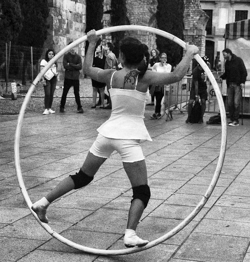 Street life on Barcelona