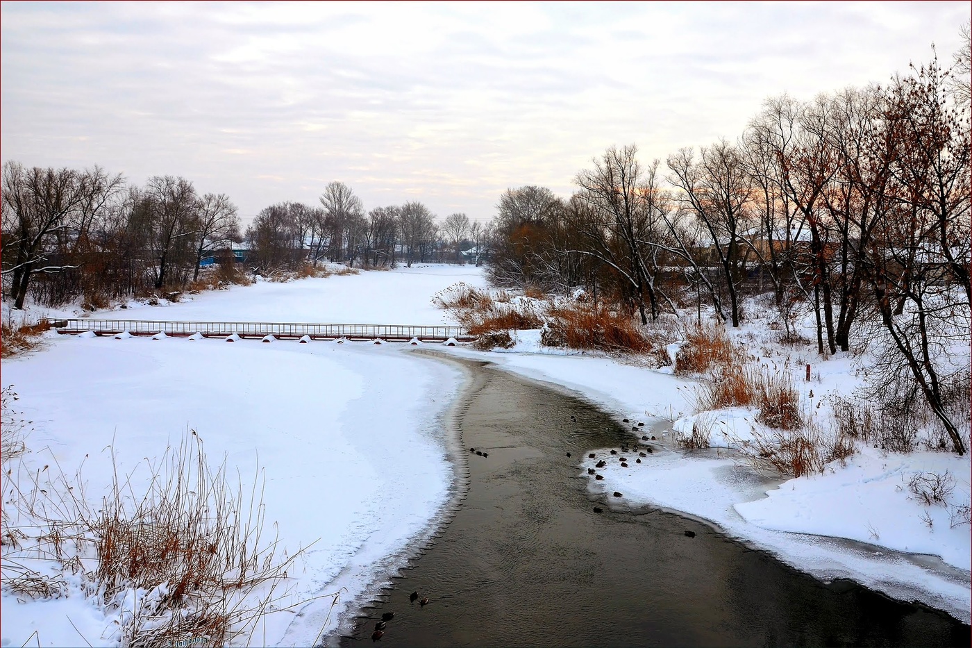 Winter vor einem Jahr