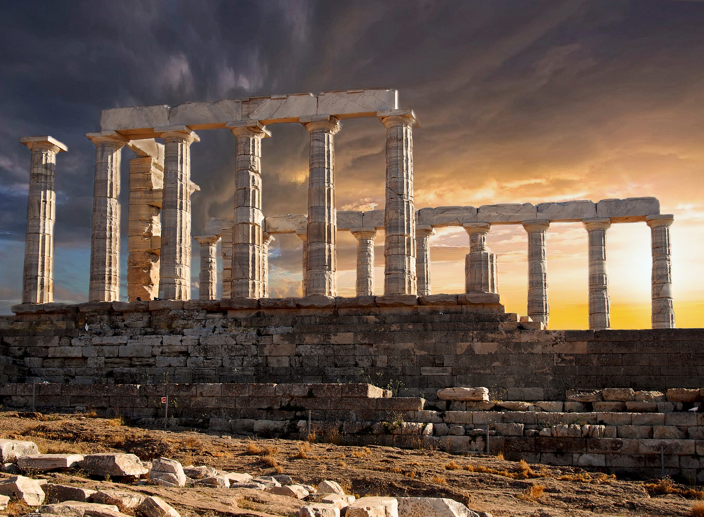 Poseidon Temple, Sunio