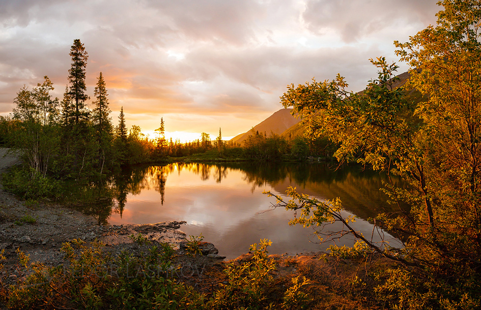Dämmerung auf dem See