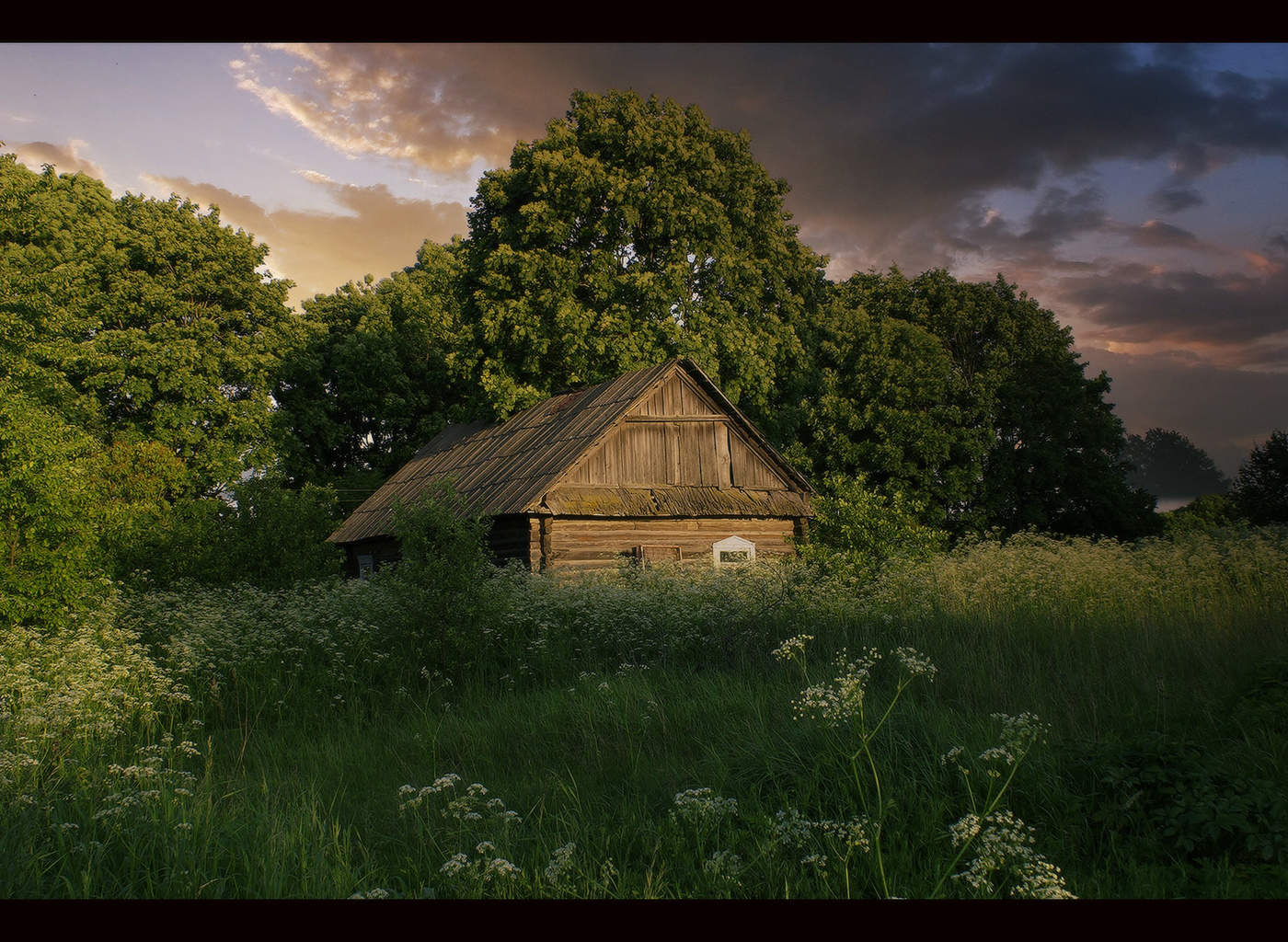 Haus in einer Ortschaft