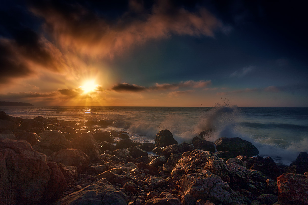 Abendstimmung am Meer