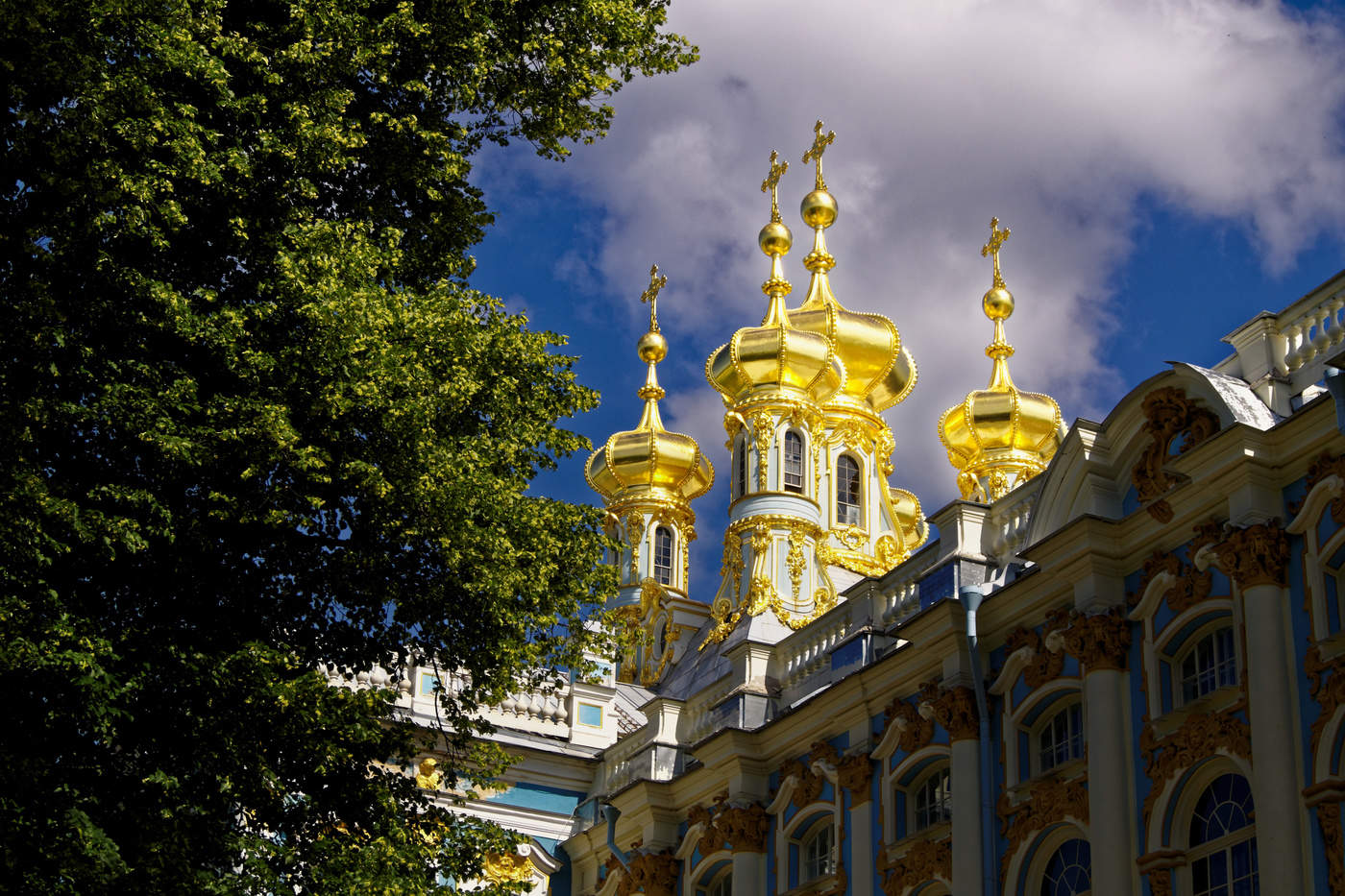 Goldene Kuppeln.