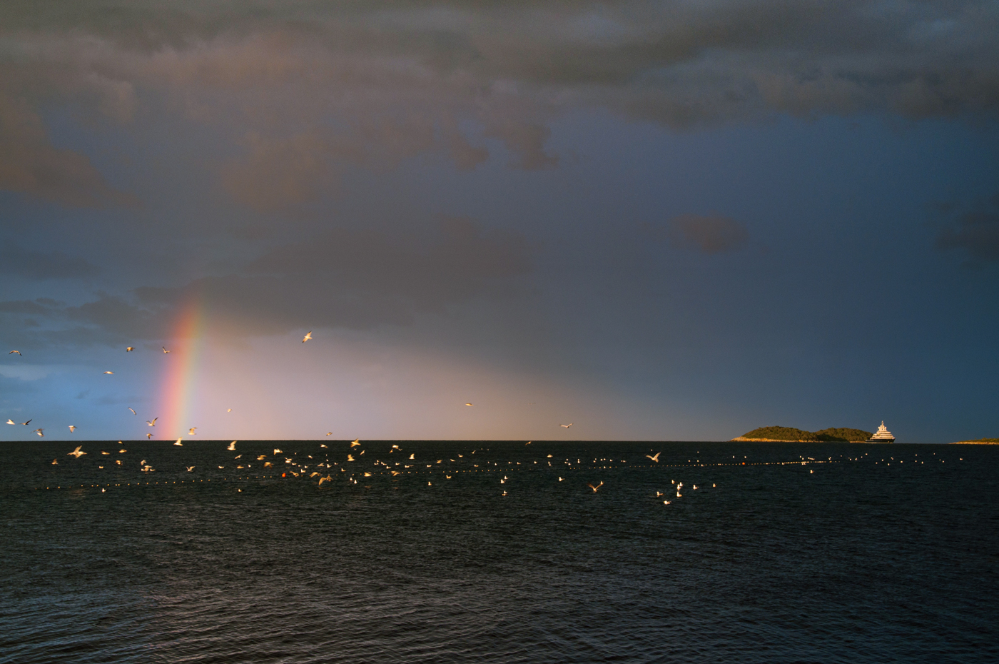 Morgen nach dem Sturm