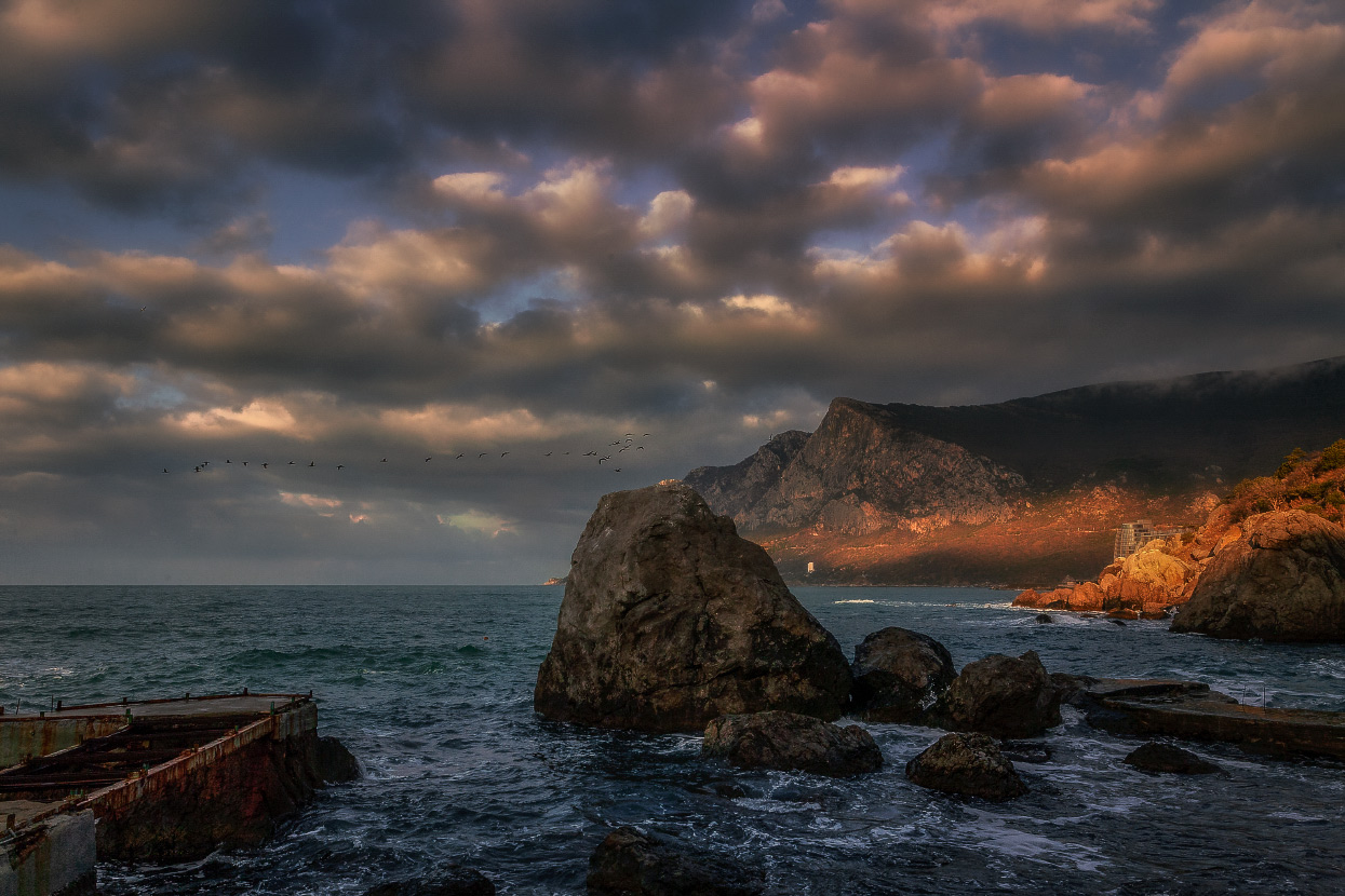 Abendstimmung am Meer