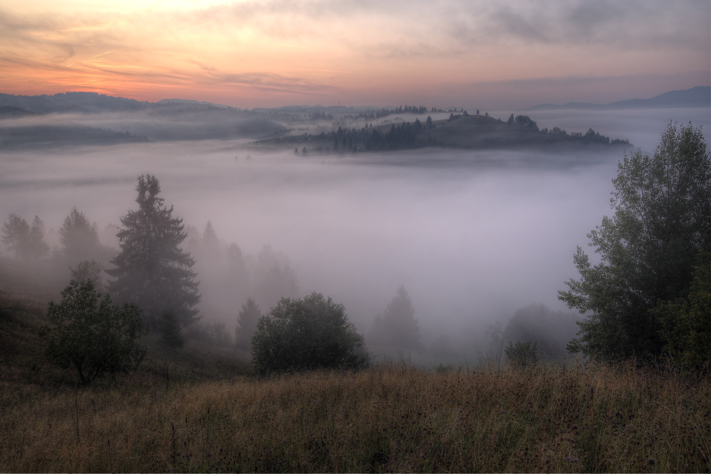 Morgen in den Bergen