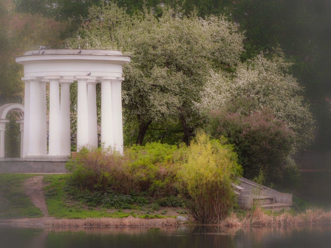 Blick in die Vergangenheit.
