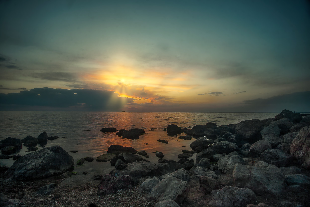 Abendstimmung am Meer